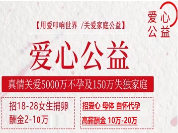 彭山捐卵助孕生子 爱心志愿者招募